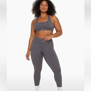 SET Active Gray Legging and sports bra SET